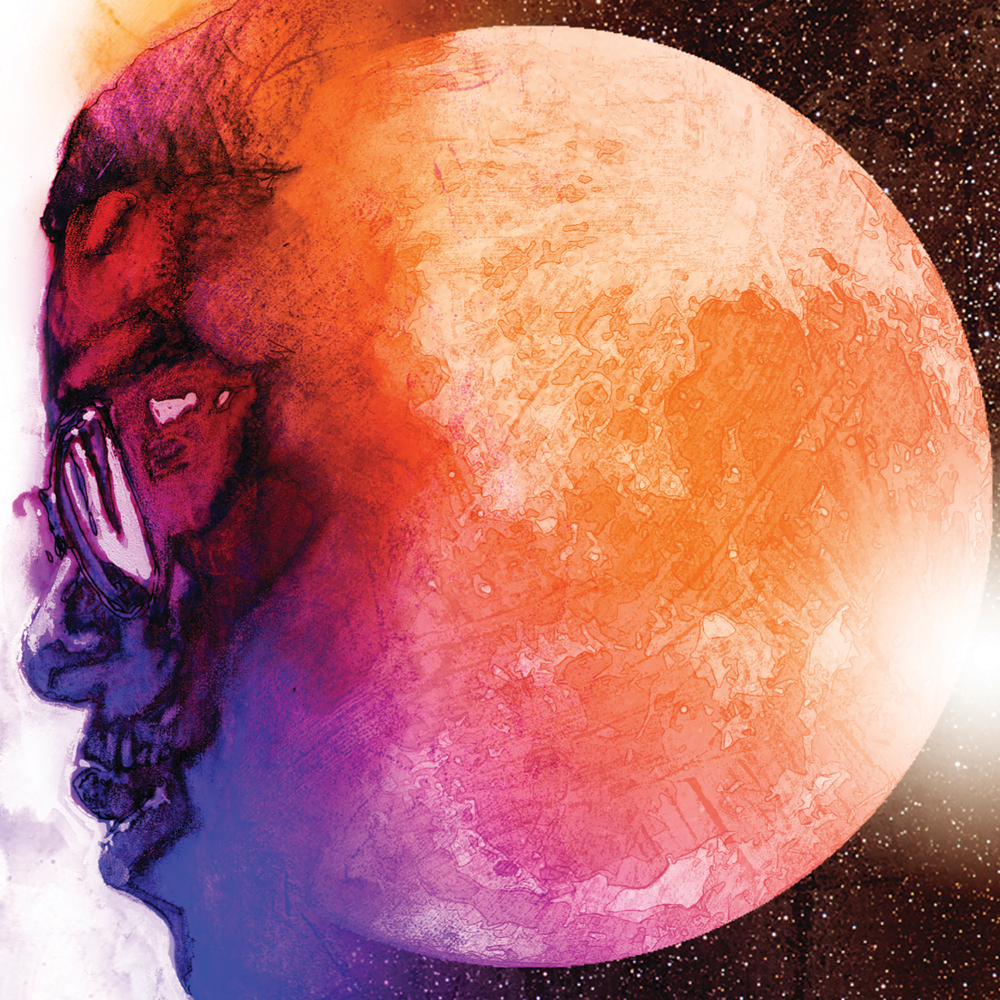 The album cover for Kid Cudi's 2009 debut album, "Man on the Moon: The End of Day."