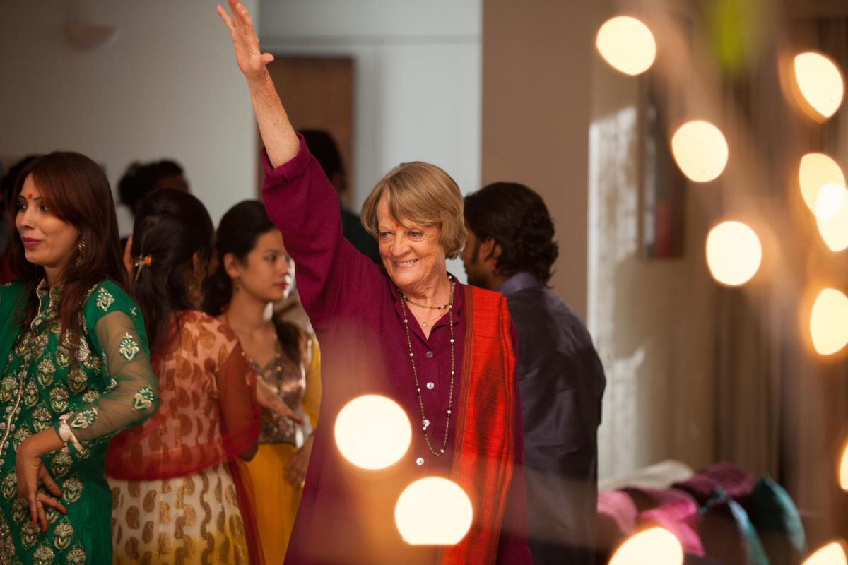 Maggie Smith in The Second Best Exotic Marigold Hotel (2015).