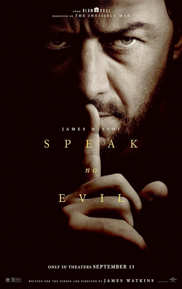 The movie poster for "Speak No Evil."