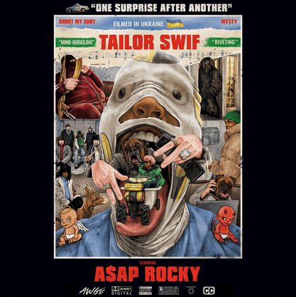 Cover art for A$AP Rocky's recent release, "Tailor Swif."