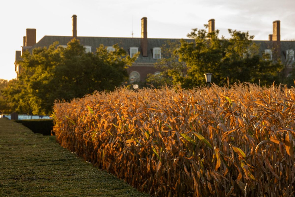 The Morrow Plots on Oct 1. Established in 1876, they have been a place of agricultural research at the University of Illinois for over 100 years. ACES alumni Stuart Levenick recently donated $10 million to build a new science center focused on creating a more sustainable, circular bioeconomy within the agricultural industry.