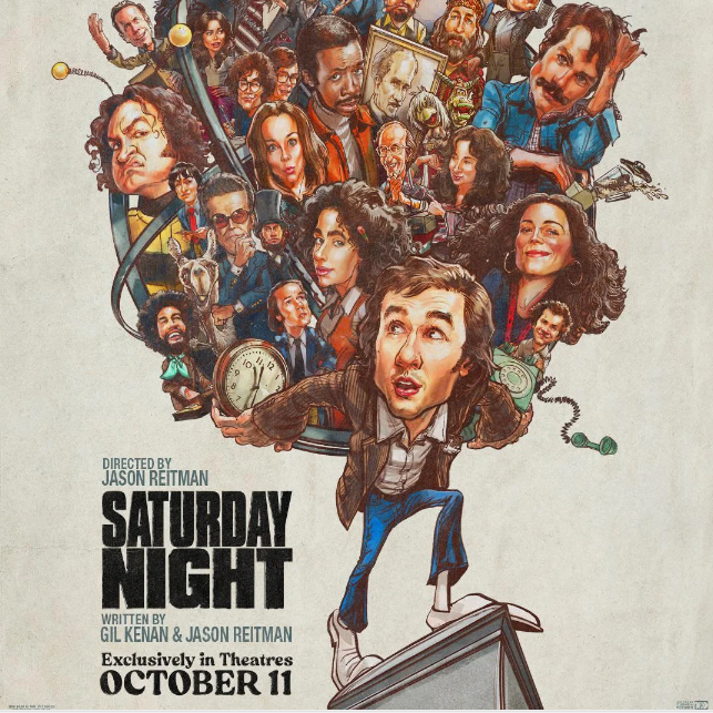 The poster for Jason Reitman's 'Saturday Night.'