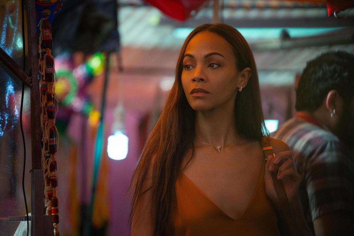 Zoe Saldana in "Emilia Pérez" (2024).