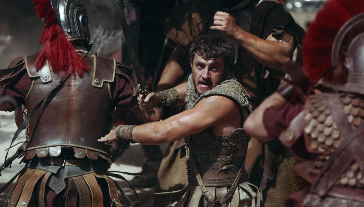 Paul Mescal in Gladiator II (2024).