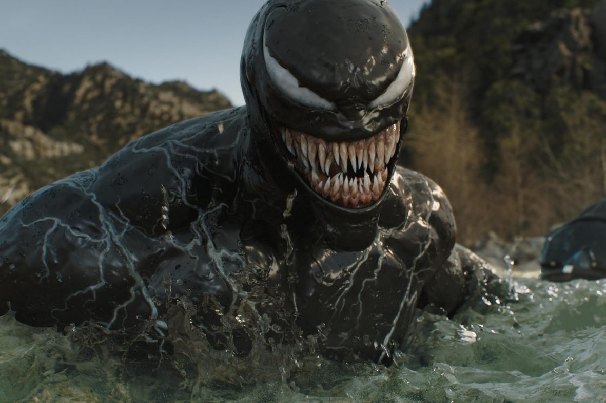 Tom Hardy's Venom in “Venom: The Last Dance.”