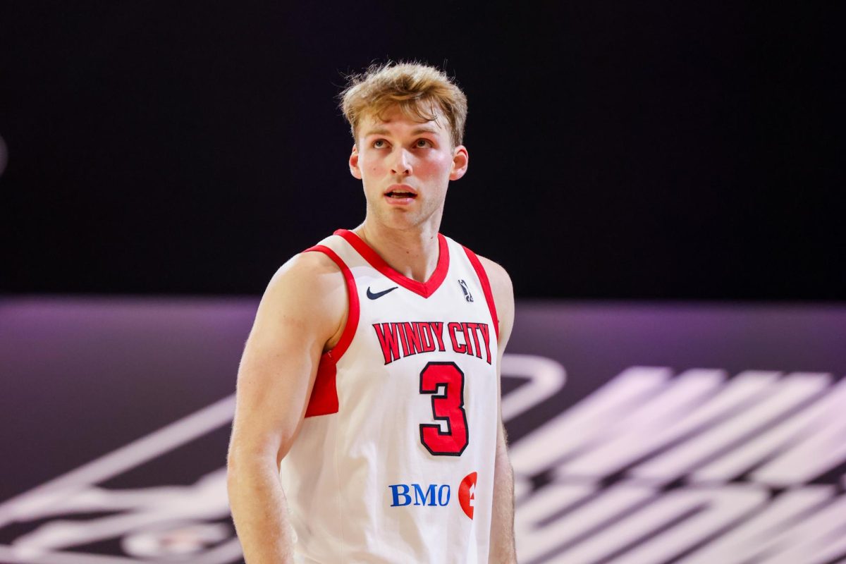 Windy City Bulls guard/forward Marcus Domask at the NBA G League Winter Showcase on Dec. 19 in Orlando, Florida.