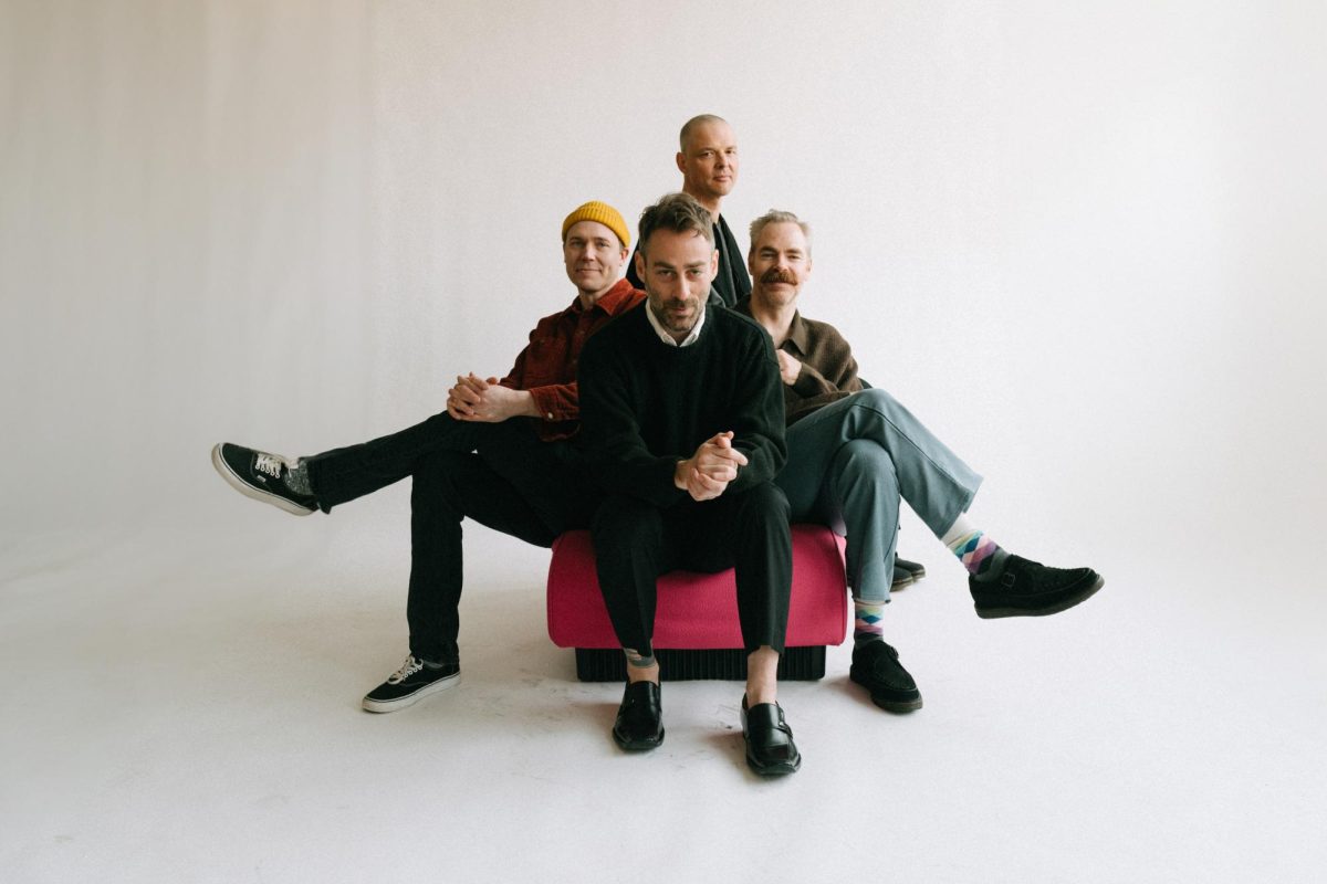 Urbana-native Indie rock band American Football pose for a photo. Lead singer Mike Kinsella sits down with Assistant Arts & Entertainment Editor Annisyn Krebs-Carr.