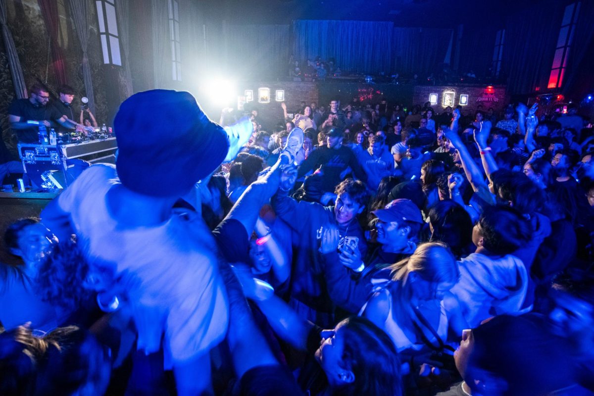 Crowd get lively at Red Bull Turn It Up event at Canopy Club on Oct. 5.