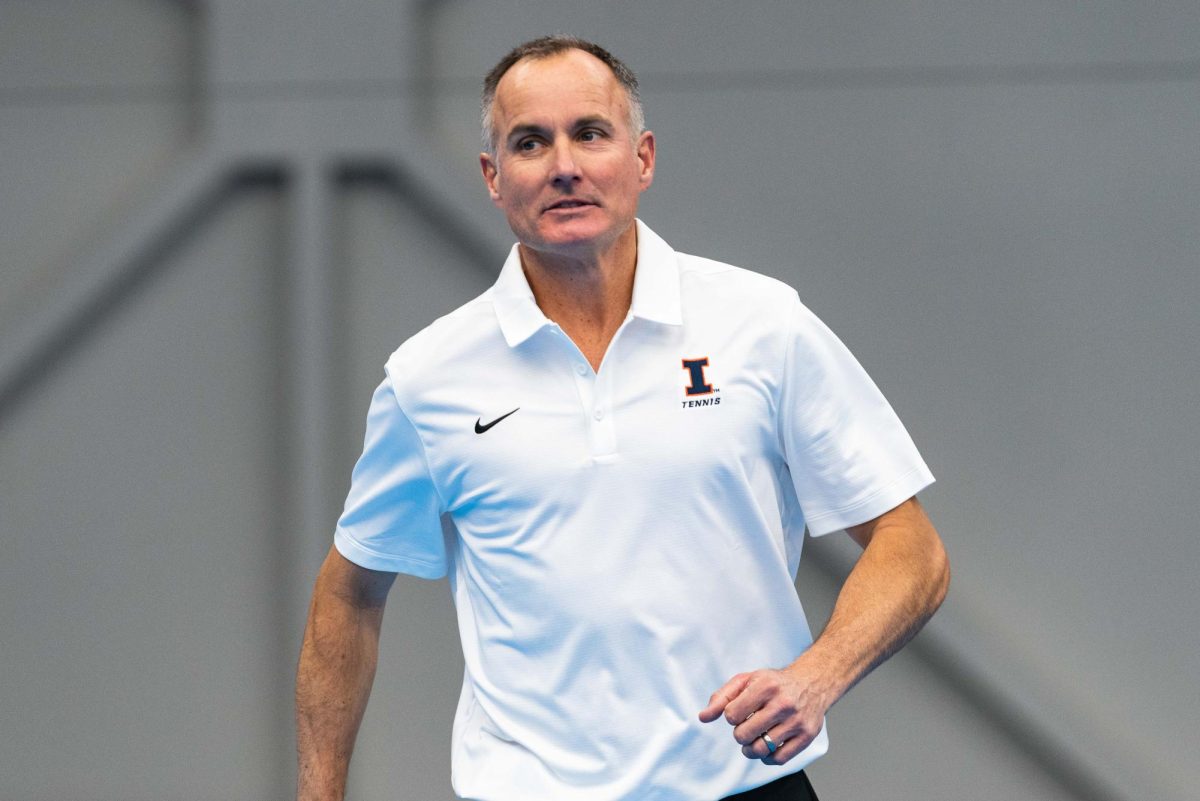 Fighting Illini Men’s Tennis takes on the University of Central Florida at home on Feb. 10, 2023.