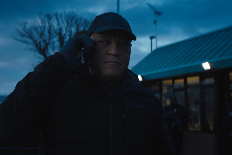 Laurence Fishburne in “The Amateur” (2025).