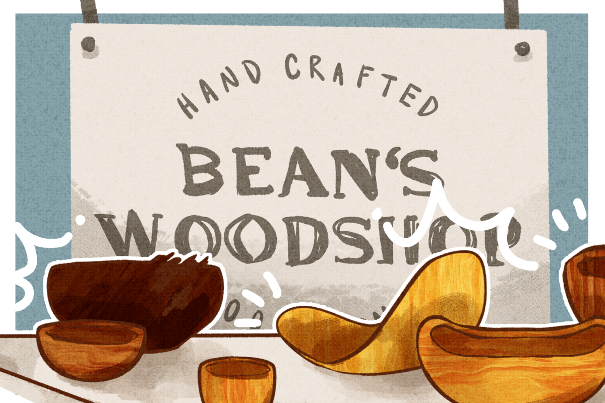 Behind the market: Bean’s Woodshop carves its way into CU community