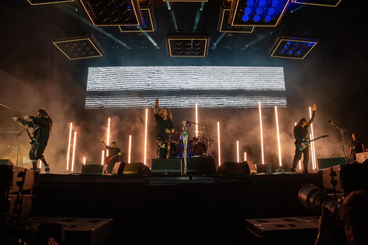 Korn takes over the Bud Light stage to finish off Lollapalooza day 2, Aug. 1.