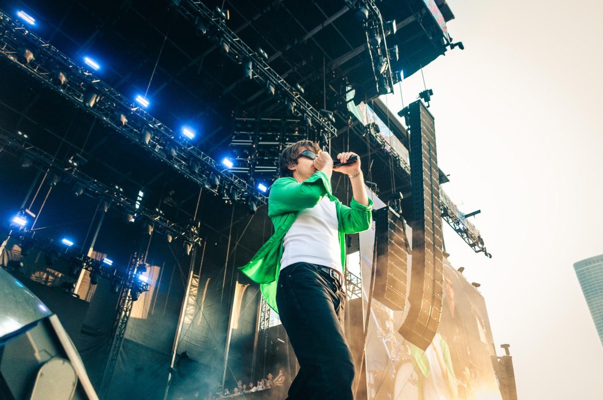 Djo, Joe Keery, returns to Chicago for his second Lollapalooza performance, drawing in a massive crowd to T-Mobile stage late Friday afternoon.