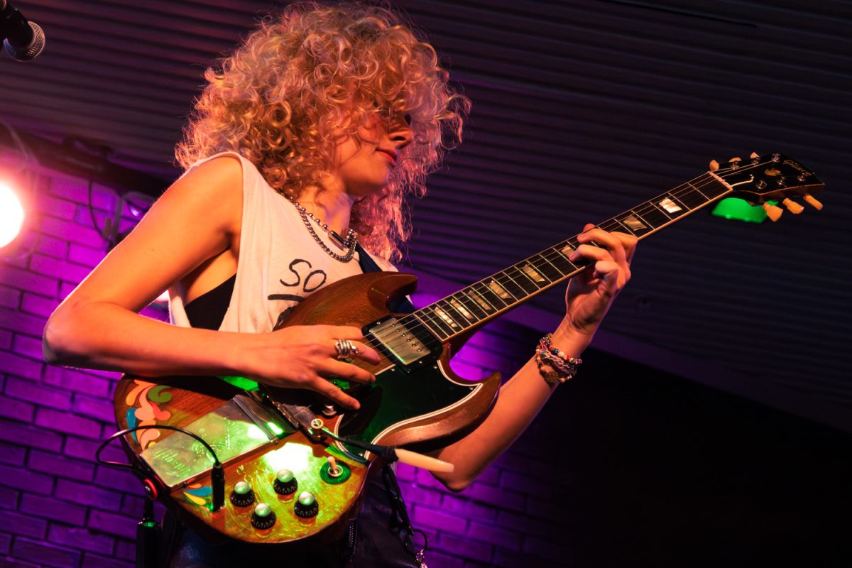 Grace Bowers opens the Krannert Center for the Performing Arts's ELLNORA guitar festival with a performance on Stage 5 on Thursday.