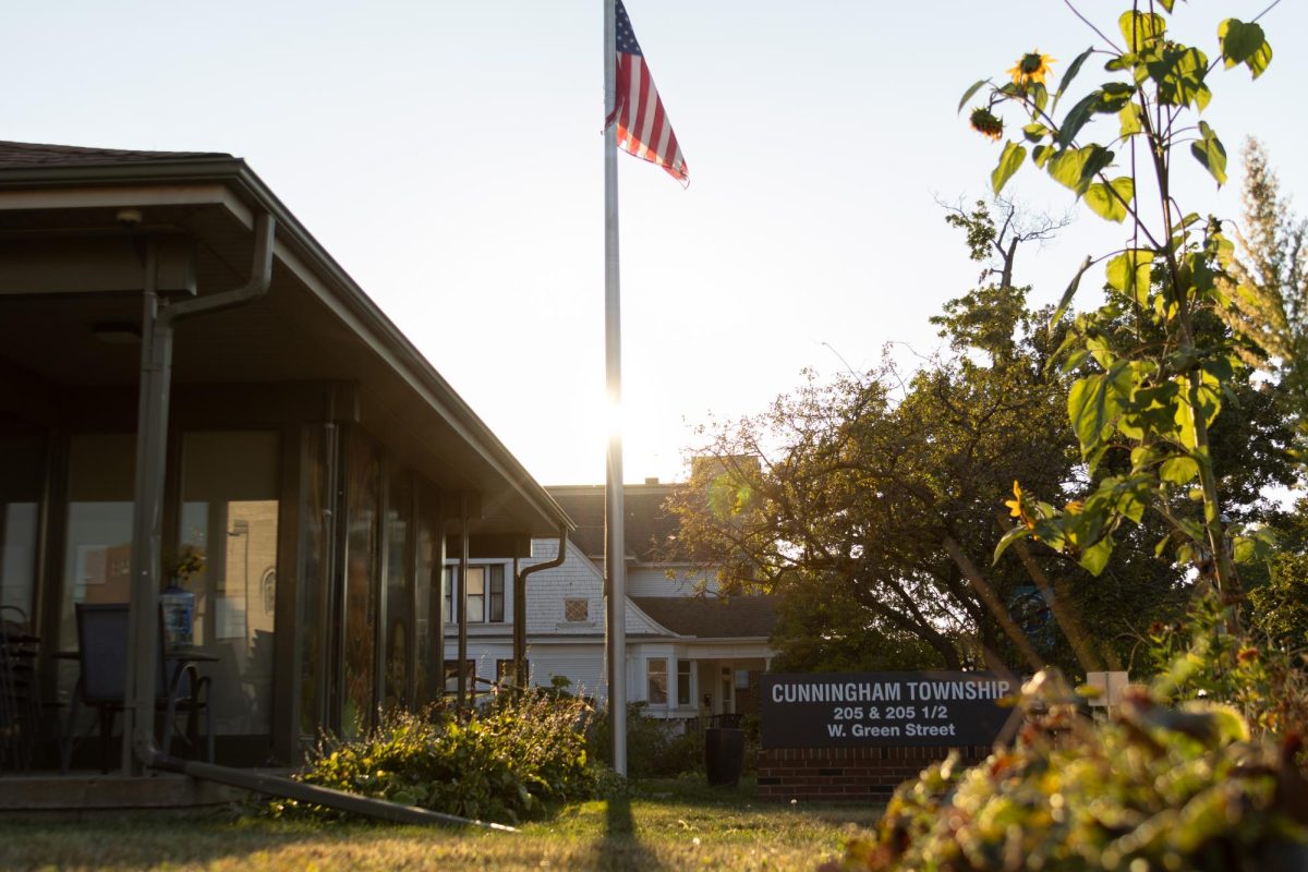 The Cunningham Township office in Urbana, seen here on Monday, Sep. 15, provides aid and services to the township's low-income and homeless population.