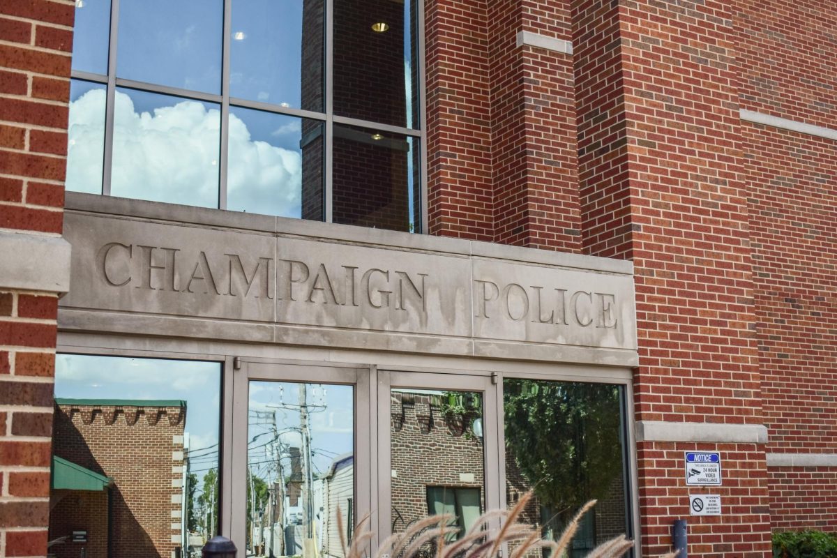 Champaign Police Department’s headquarters stands at 82 E. University Ave. on Sept. 5, 2024. CPD announced it’s ramping up traffic enforcement ahead of Thanksgiving.
