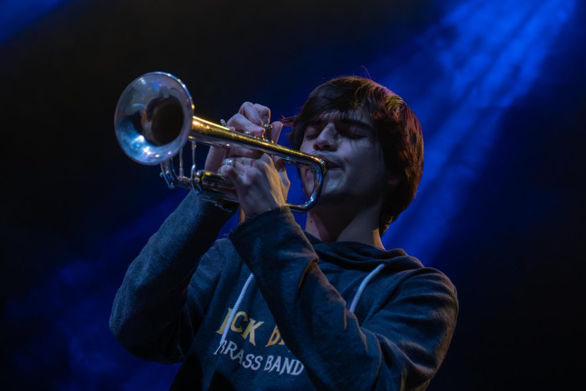 Kick Brass performs at the Canopy Club for the All Trades Promotion on Nov. 12.