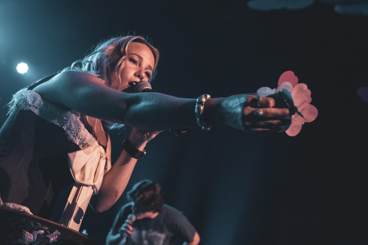 Avery Anna performs at The Canopy Club for her “let go letters” tour on Nov. 16.