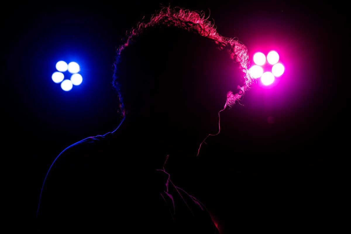 Sebastian Gamez of Rehash plays at The Canopy Club on Nov. 6th. This was just one stop of Rehash's Mock Tour.