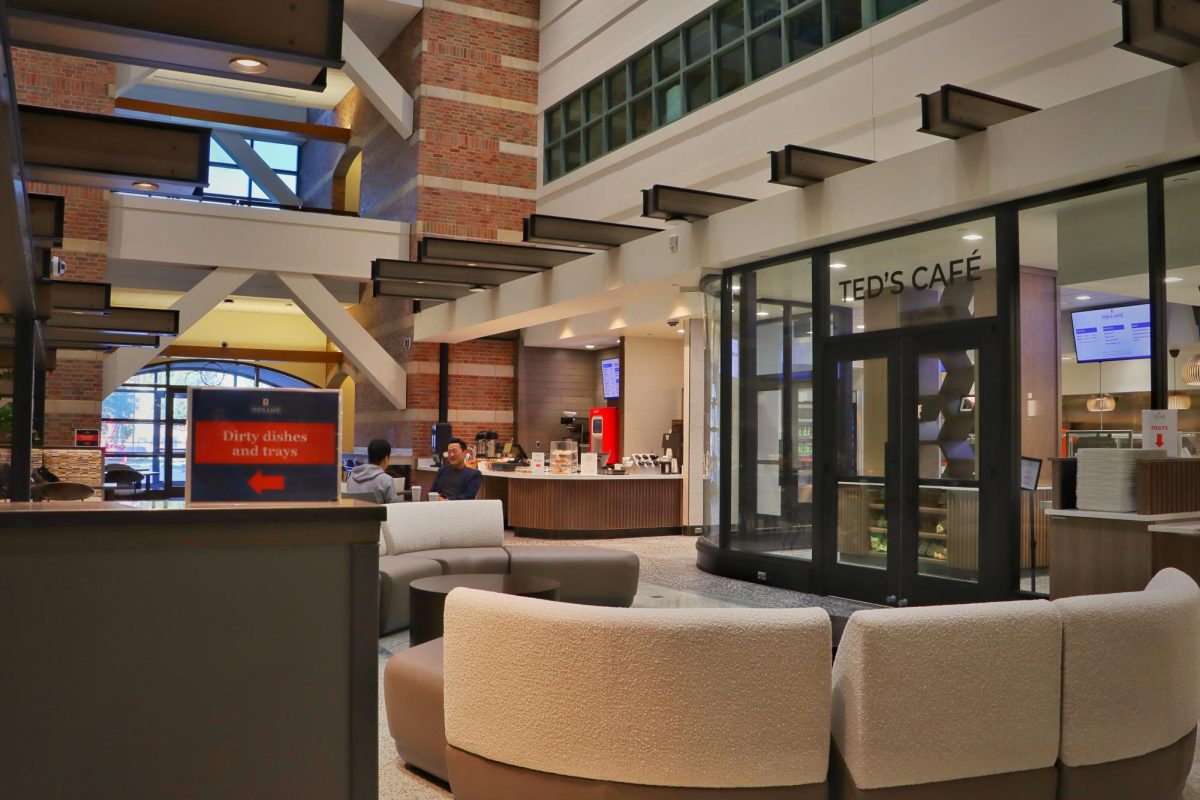 Nestled into Beckman Institute, the newly renovated Ted's Cafe is open to patrons on Oct. 31. Since September, the cafe has provided a variety of food and drink.