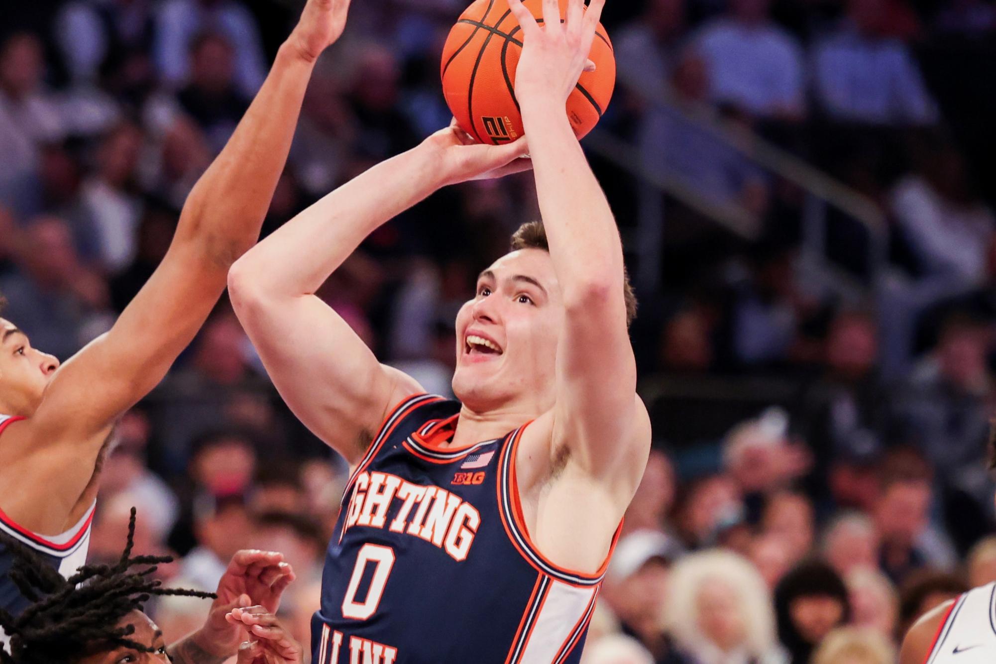 No. 13 Illinois outlasts Ohio State for physical first Big Ten victory