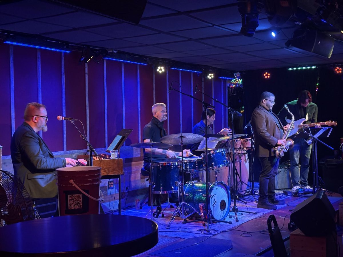 The Kurt Reader ORGANization performs at the Rose Bowl Tavern on Dec. 11.