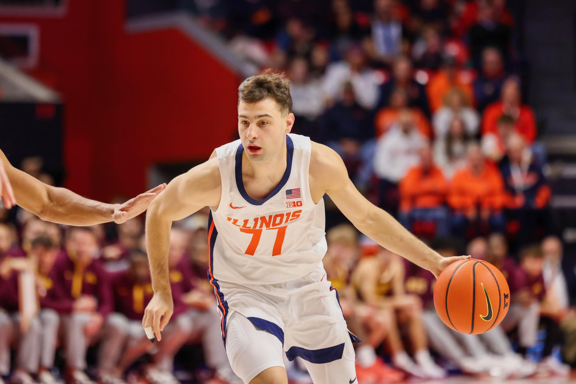 Player grades, notes from No. 13 Illinois’ Saturday morning win over Minnesota