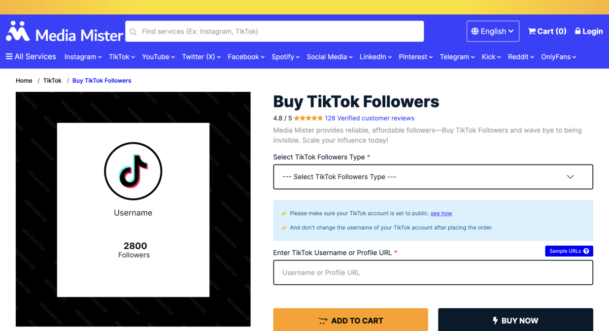 media mister-tiktok-followers