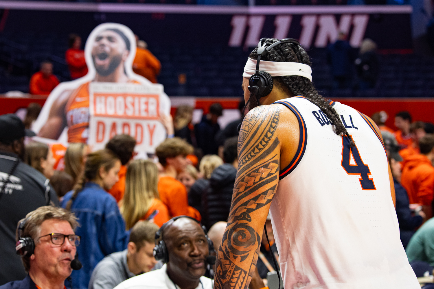 No. 8 Illinois buries Indiana in Boswell’s return