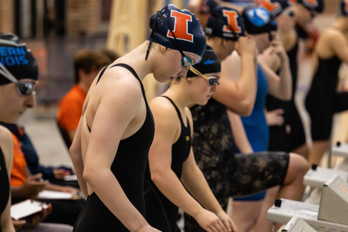 Illinois hosts its final swim & dive meet on Feb. 7 at the ARC pool against Eastern Illinois.