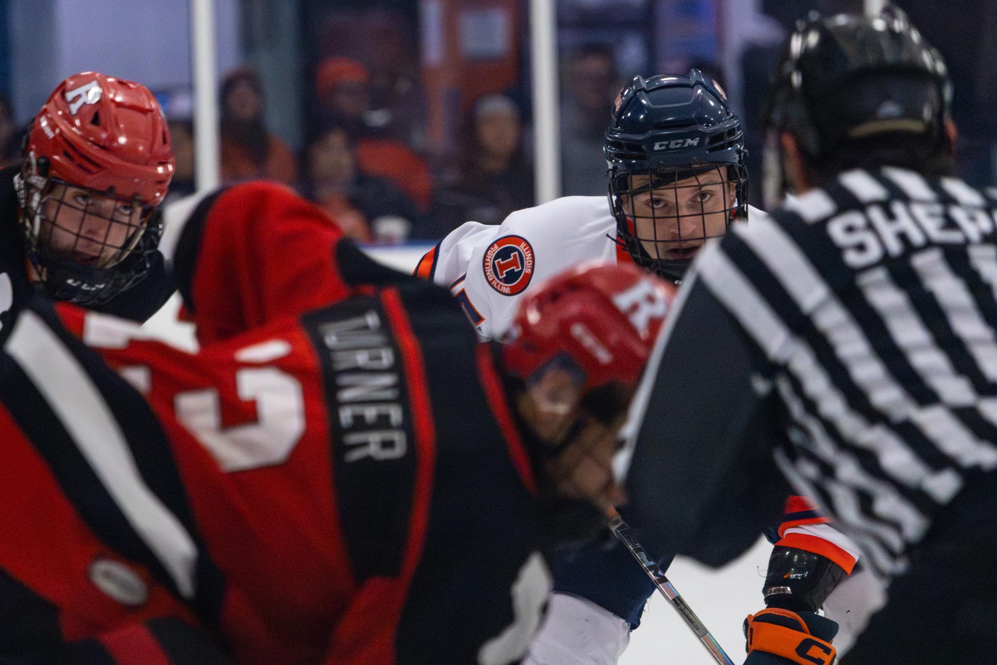 From top scorer to team leader, Gregory Etingen shapes Illinois hockey