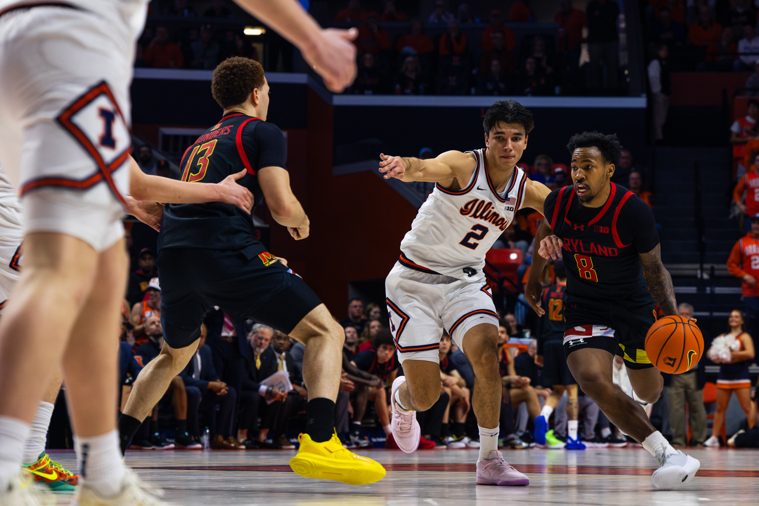 No. 11 Illinois escapes Maryland in regular season finale
