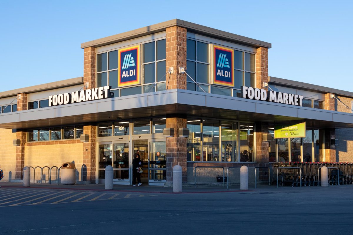 The Aldi in Champaign, one of three locations in Champaign-Urbana, is a popular destination for community members to shop for groceries. The store is located at 801 Interstate Dr, Champaign.