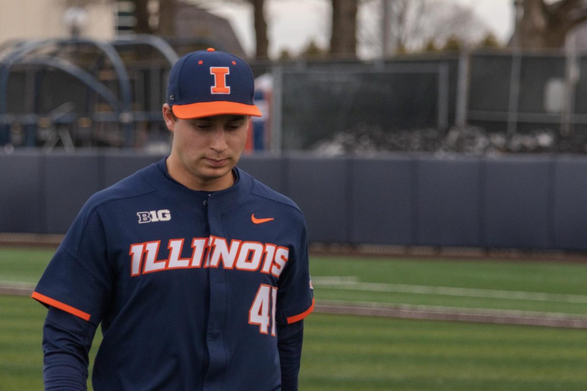 Junior pitcher Tore Indomenico exits the game against Lindenwood on Feb. 25. 