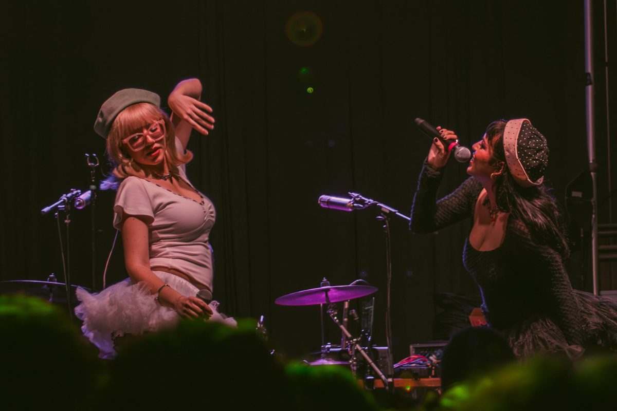 The Two Lips perform at The City Center in Champaign on March 10. The indie dream-pop duo out of Los Angeles has sold out their first U.S headline tour and will be performing at Coachella 2026.