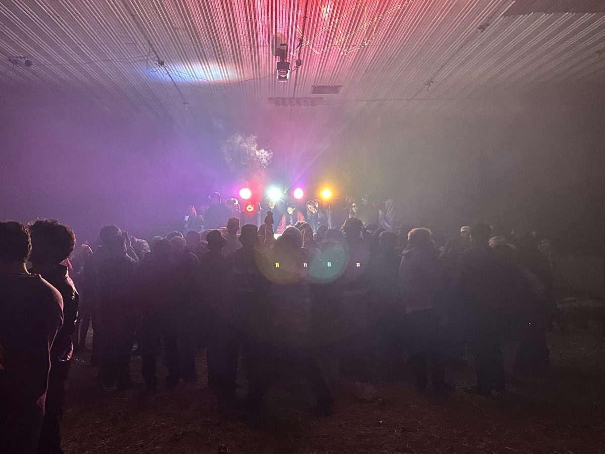 The first barn rave, a new alternative to the traditional barn dance, hit Miner Farm on Feb. 28. 