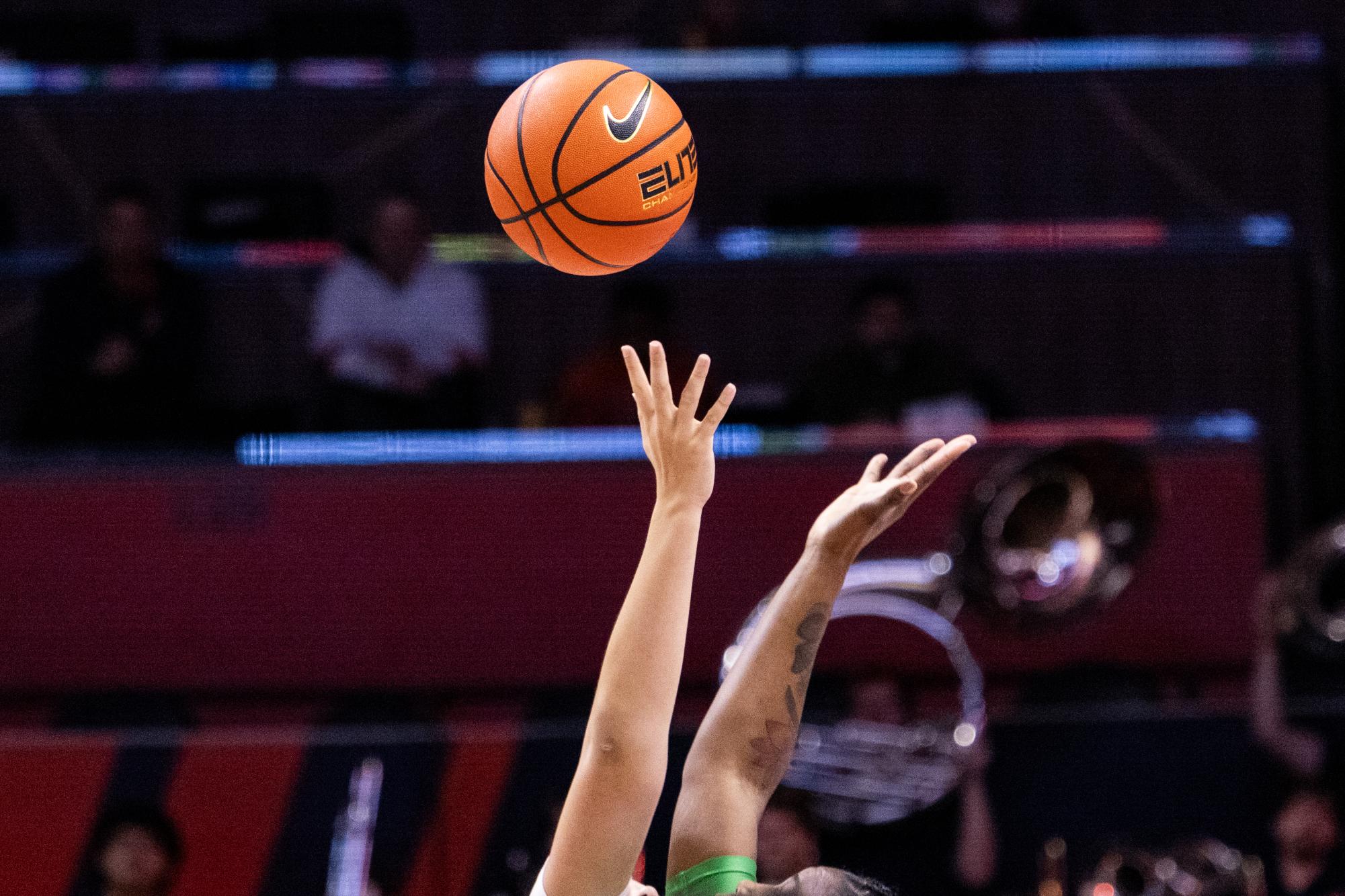 Illinois tips off against North Texas at the State Farm Center on Dec. 14, 2025. The Illini beat the Mean Green 81-69.