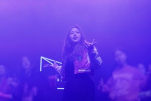 Tanya Liu, freshman in Business, dances to "Loli Boy" by Tatarka, Choreographed by Turns.